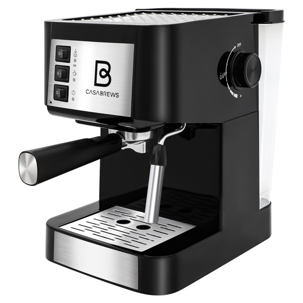 Casabrews 20bar Espresso Machine With Milk Frother Wand Wayfair Canada